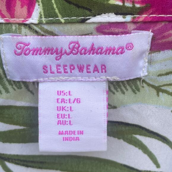 Tommy Bahama Sleepwear Pajama Short Set - Size Large - Picture 3 of 14